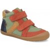 Detské členkové topánky barefoot Koel - Dari Tex Cotton Green Alface zelena
