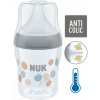 Dojčenská fľaša NUK Perfect Match Temperature Control 150 ml sivá