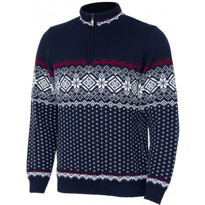 SportCool pánsky sveter s jemným Nórskym vzorom tmavomodrá od 159,9 € -  Heureka.sk