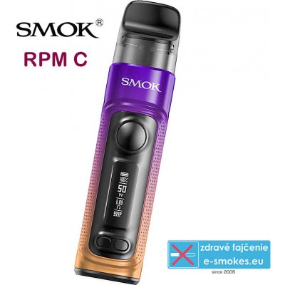 Smoktech RPM C 50W grip Full Kit 1650 mAh Purple Orange 1 ks