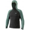 Pánska mikina Dynafit TRANSALPER POLARTEC HOODED JACKET - čierna XL