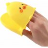 Silikónová kuchynská rukavica Kačka (Bezpečná ochrana rúk pri varení)