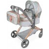 DeCuevas Skladací kočík pre bábiky 3 v 1 s batôžkom City X 2024 - 73 cm