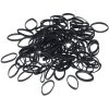 SIBEL Kara Elastic - gumičky do vlasov 500ks, priemer 20mm - čierne
