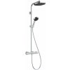 Hansgrohe Activera S - Sprchový set s termostatom, priemer 24 cm, 2 prúdy, EcoSmart+, chróm - 28083000