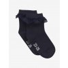 Minymo Nízke ponožky s volánmi Dark Navy