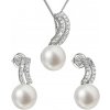 Evolution Group Set stříbrných šperků s pravými perlami Pavona 29037.1