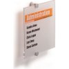 DURABLE Informačná tabuľka Crystal Sign 210x210 mm