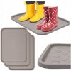 Podložka pod obuv, odkvapkávač e-floor béžová 50x38 cm, sada 3 ks