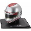 Edicola Helma F1 Casco Helma Mario Andretti 126 C2 Team Ferrari Sezóna 1982 1:5 Strieborná červená