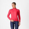 CASTELLI Cyklistická zateplená bunda - ESPRESSO AIR W - červená XS