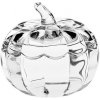 Crystal Bohemia Sklenená dóza Tekvica 180 mm