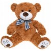 Medveď plyšový 30 cm sediaci s mašľou