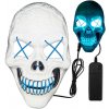 VERK GROUP Led lebka maska halloween žiariace led strany