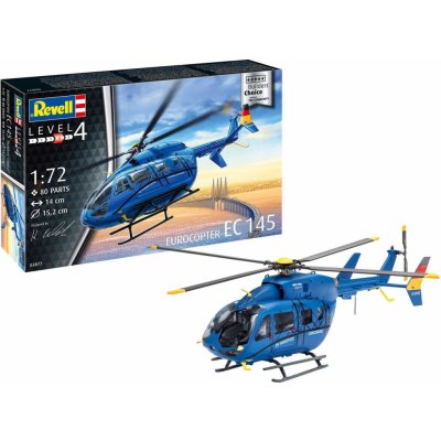 Revell ModelSet vrtulník 63877 Eurocopter EC 145 „Builder’s Choice“ 18-63877 1:72