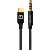 Swissten 73501303 USB-C/Jack 3,5 mm, 1,5m, černý