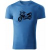 T-ričko BMW R1200RS pánske tričko Farba trička: Svetlomodrá, Veľkosť: L