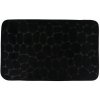 KÚPEĽŇOVÁ PREDLOŽKA / ROHOŽKA Z MIKROVLÁKNA 50X80 ČIERNA