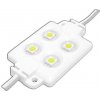 Modul LED-5050 so 4 LED, teplé biele svetlo, vodeodolný.