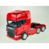 WELLY SCANIA V8 R730 3 OSI 1:32 TIR NÁKLADNÉ AUTO