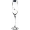 Poháre na šampanské, Swarovski, 210 ml, 2 ks