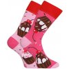 Veselé ponožky Dedoles Ružové koláčiky (GMRS250) M 120 dní na výmenu alebo vrátenie tovaru!