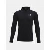 Chlapčenské tričko Under Armour Tech 2.0 1/2 Zip Čierna YXL