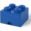 LEGO 4005 Úložný box 4 so šuflíkom (Blue)