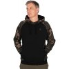 Mikina Fox Pullover Premium 310 Hoodie Black/Camo Veľkosť XL