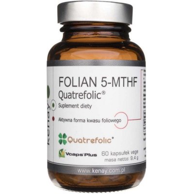 Kenay FOLÁT 5-MTHF aktívna kyselina listová Quatrefolic 60 kapsúl