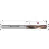 Karnasch 2204680380 | Tvrdokovový vrták 3,8x12-52x4 mm