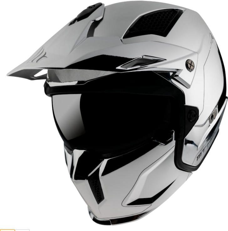 MT Helmets Streetfighter SV Chromed