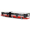 Rappa Autobus česky hovoriaci plast 36cm červený
