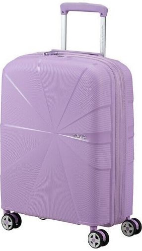 American Tourister Stabvibe Spinner 55 EXP Digital Lavender fialová 37 L