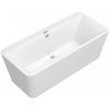 Villeroy & Boch Squaro Edge 12 voľne stojaca vaňa 180x80 cm obdĺžnikové biela UBQ180SQE7PDV-01