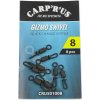 Carp ´R´ Us obratlík Gizmo Quick Change Swivel veľ.8 8 ks