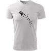 Geocaching Gekoni - Pánske tričko Fantasy športové - 2XL ( Biela )