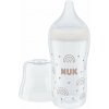 Nuk Perfect Match fľaša s kontrolou teploty white 260 ml