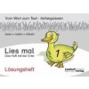 Das Heft mit der Ente, Lösungsheft (Peter Wachendorf,Jan Debbrecht)(List)
