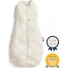 ERGOPOUCH Zavinovačka a vrece na spanie 2v1 Cocoon Oatmeal Marle 3-6 m, 6-8 kg, 0,2 tog