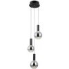 Italux PND-34378-3S-BK LED závesné stropné svietidlo Strela | 15W LED | 1188lm | 3000K