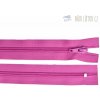 Zips špirálový 6 mm nedeliteľný 25 cm svetle cyklámenová