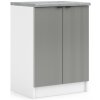 Kuchynská skrinka spodná 60 cm - LAM D60 2D - Dvierka NELA