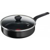 Tefal Simply Clean Red hlboká panvica + pokrievka 24 cm B5673253