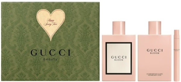 Gucci Bloom SET: EDP 100 ml + EDP 10 ml + Telové mlieko 100 ml pre ženy