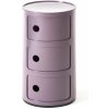 Kartell Stolík s úložným priestorom Componibili 4967, 3 úložné diely, viac farieb Farba: fialová