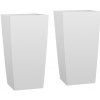 Kvetináč plast PP biely Vevor 39 cm x 39 x 75 cm