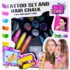 Súprava na tetovanie a farbenie vlasov pre deti