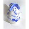 Cibulak sliepočka s čapcom 7,3 cm cibulový porcelán originálny cibulák Dubí
