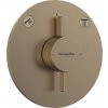 Hansgrohe DuoTurn S - Batéria pod omietku pre 2 spotrebiče, kartáčovaný bronz 75418140